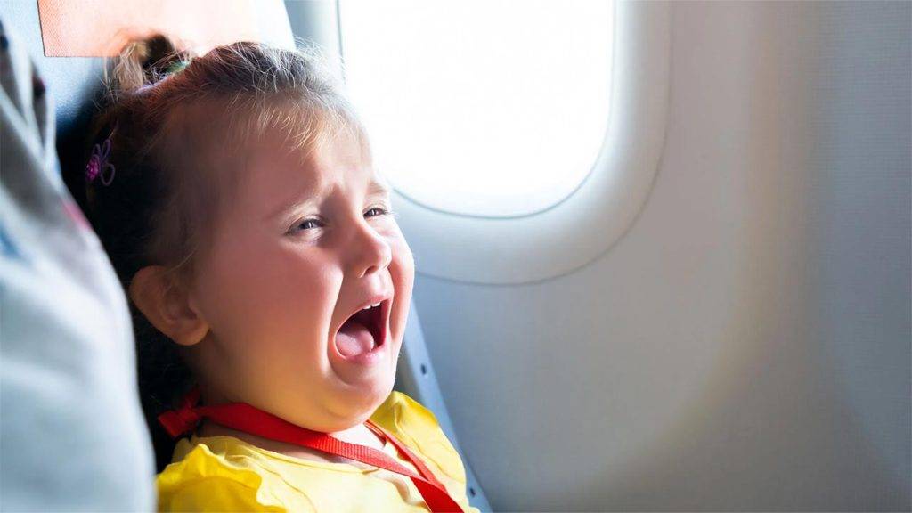 Airplane Baby Crying