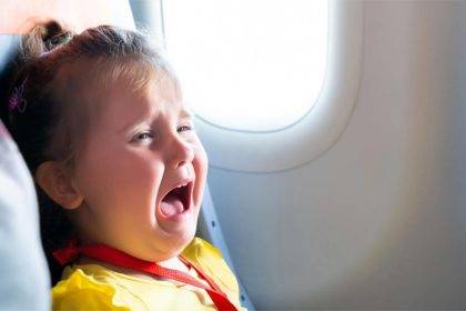 Airplane Baby Crying