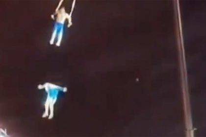 Chinese Acrobat Falls to Her Death