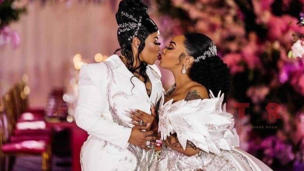 Da Brat and Judy Wedding Pictures