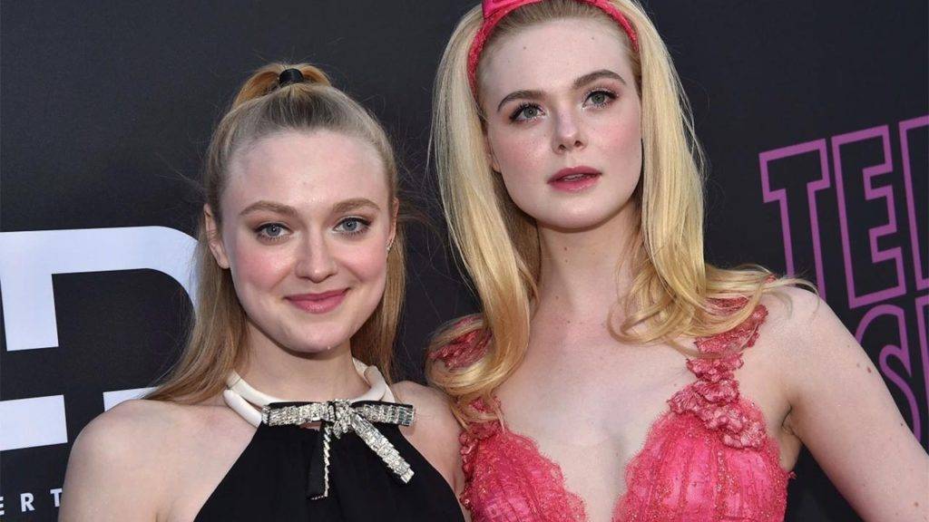 Elle Fanning and Dakota Fanning relationship