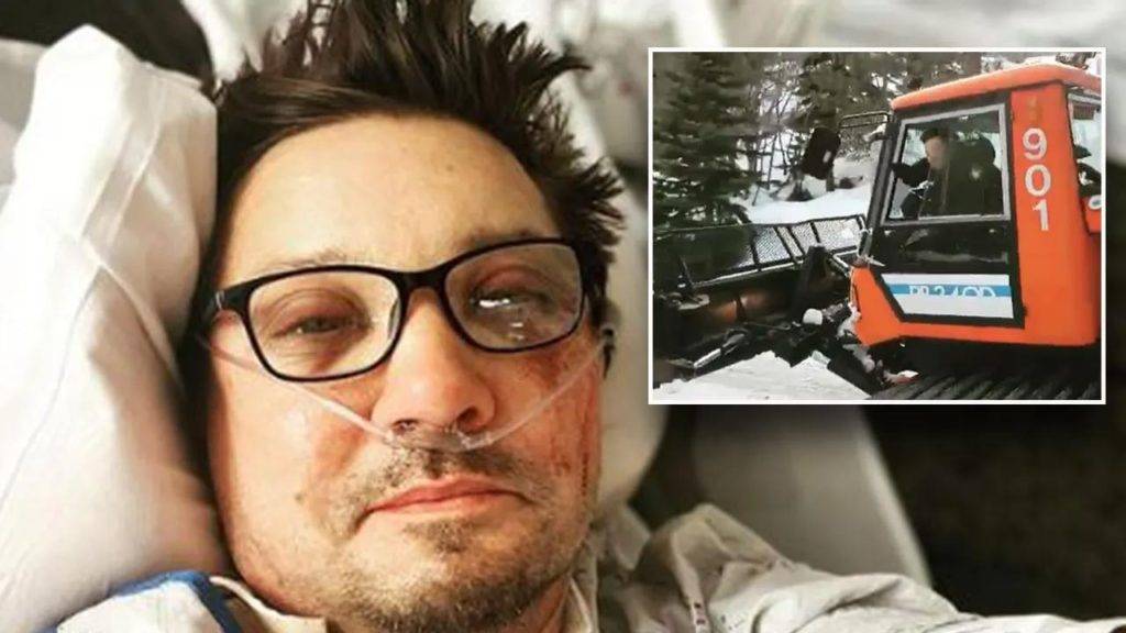 Jeremy Renner Snowplow Accident