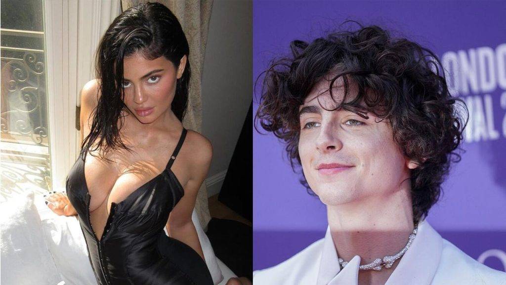 Kylie Jenner and Timothee Chalamet 