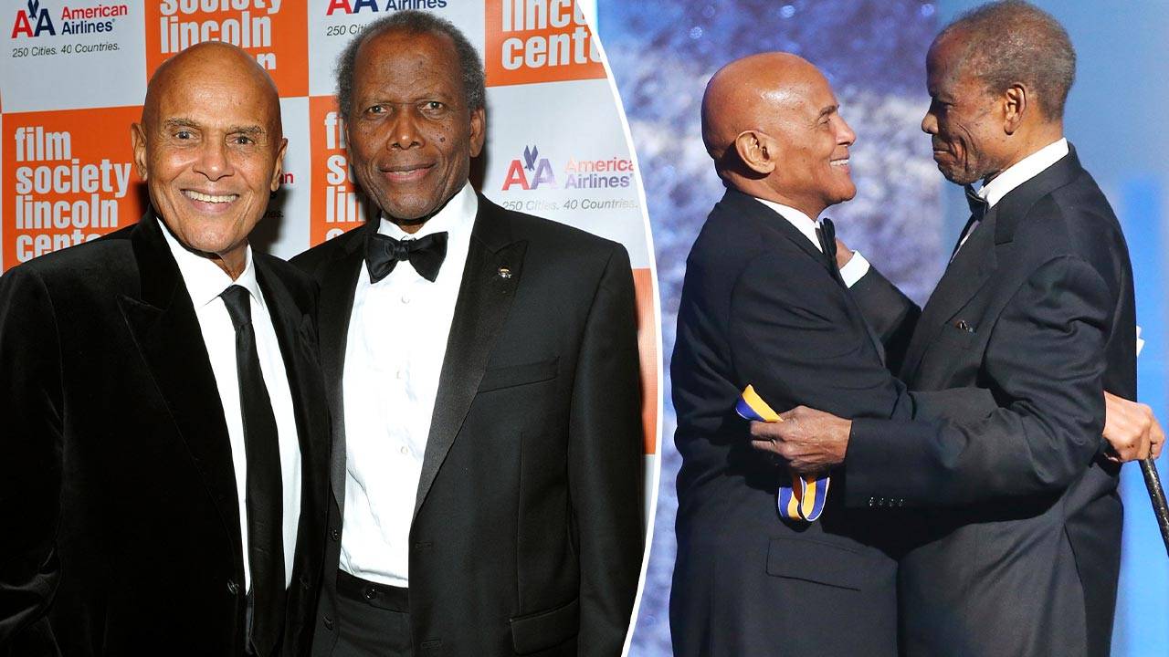 Sidney Poitier Harry Belafonte