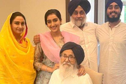 Sukhbir Singh Badal family