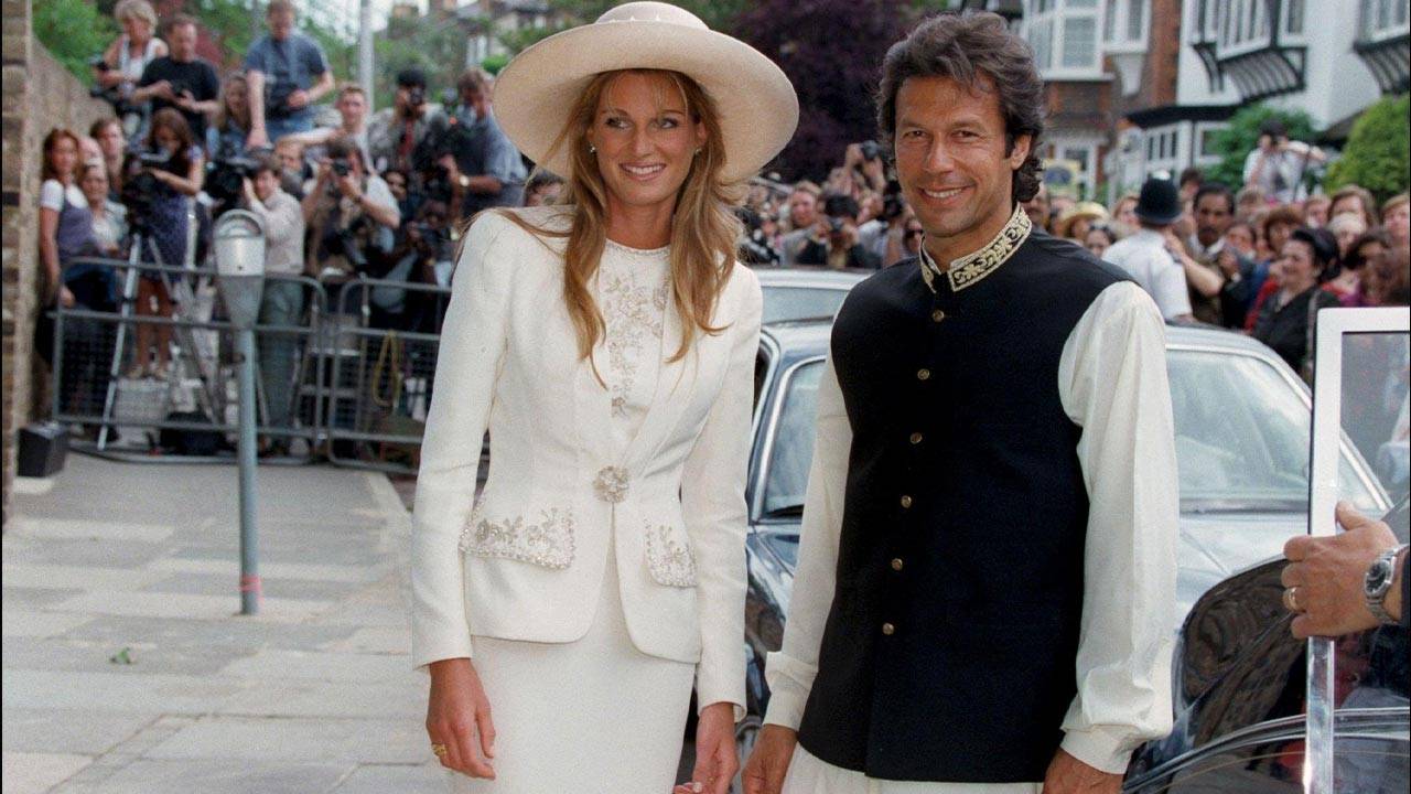 Jemima Goldsmith and Imran Khan