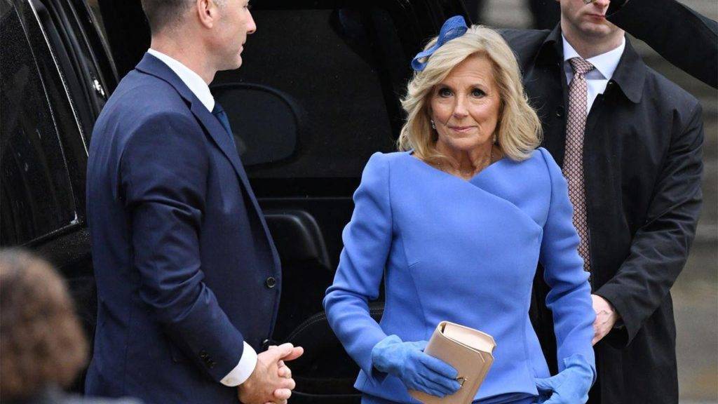 Jill Biden at Coronation