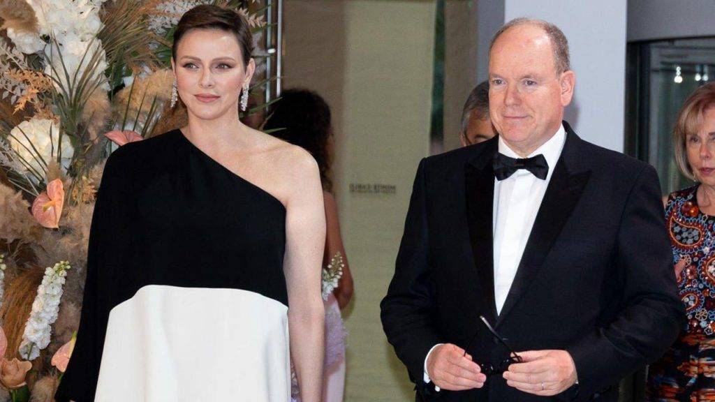 Princess Charlene At Monaco Grand Prix