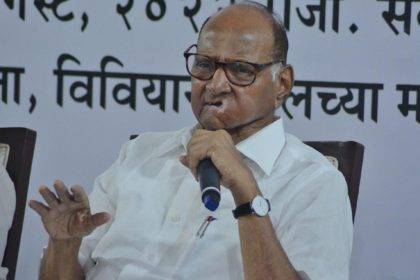 Sharad Pawar Latest news