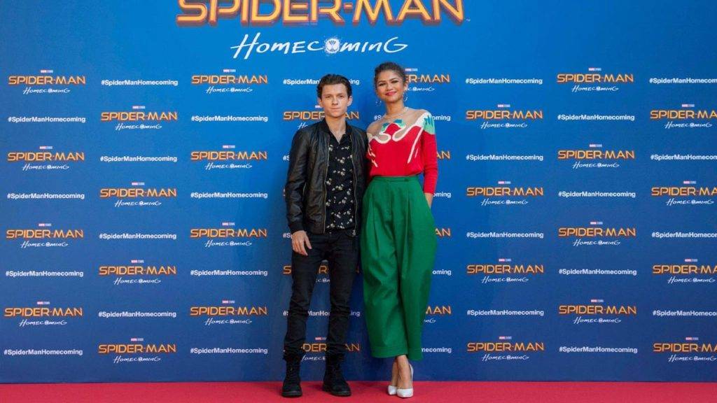 Zendaya and Tom Holland